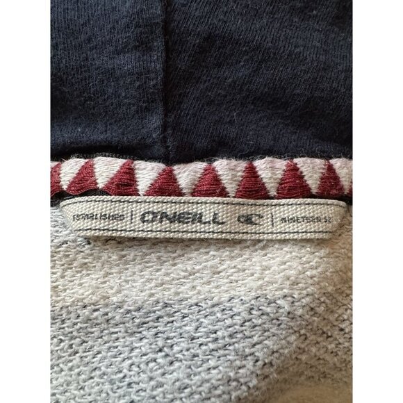 O’Neil Striped Blue & Cream Hoody XS, skater, street wear SKATEBOARD stripes - Picture 8 of 16
